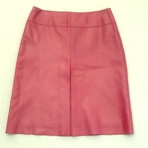 Vintage Western Real Leather skirt